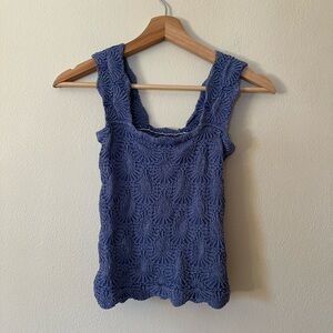 Free People textured tank top
